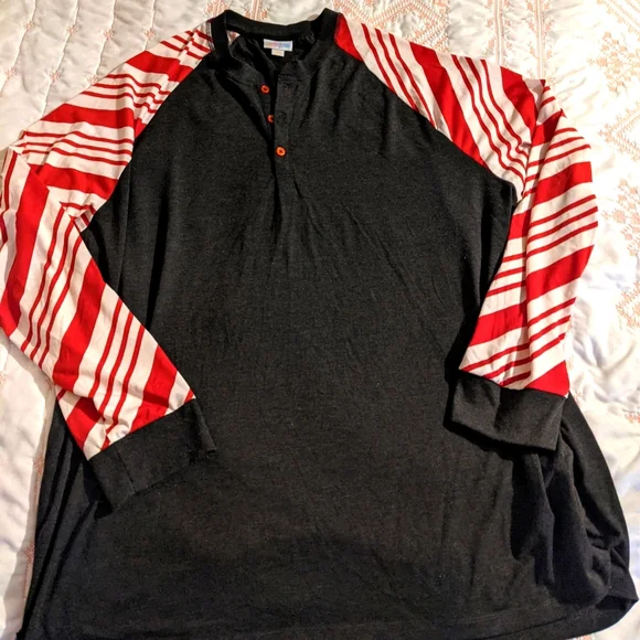 LulaRoe Mark Henley Shirt - Picture 1 of 3